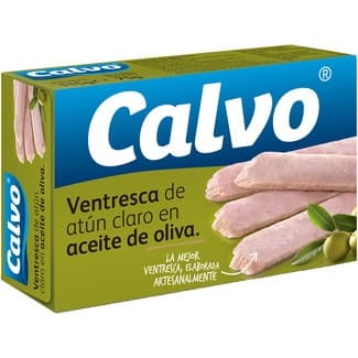 Ventresca de Atún Claro en Aceite de Oliva  Calvo 75 G
