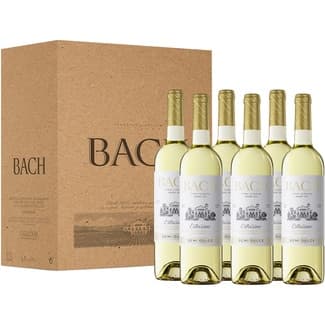 Vino Blanco Semi Dulce DO Cataluña Caja 6  Bach Extrisimo 75 CL
