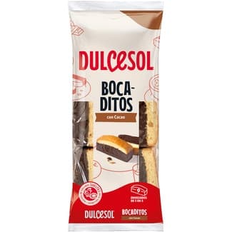 Bizcocho con Cacao 12 Unidades Dulcesol