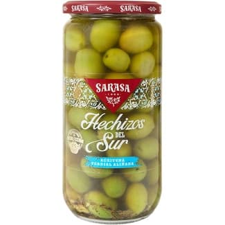 Aceitunas Verdial Aliñadas Hechizos del Sur Sarasa