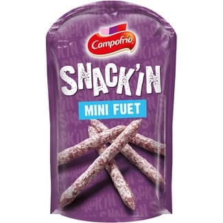 Snack´in Mini Sticks de Fuet para Picar Campofrio