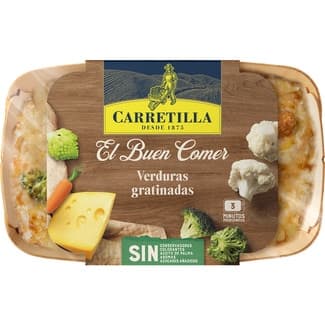 Verduras Gratinadas  Carretilla 350 G