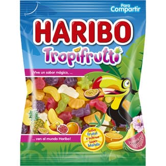 Tropifrutti Caramelos de Goma Surtidos Sabor Frutal  Haribo 150 G