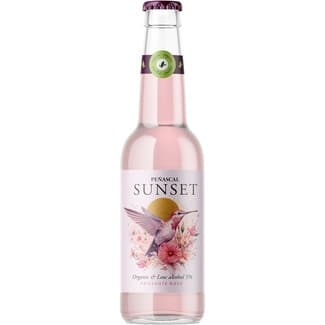 Vino Rosado Espumoso Ecológico bajo en Alcohol 5º Sunset