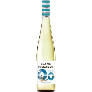 0,0 Vino Blanco con Aguja sin Alcohol la Esencia del Mediterráneo Blanc Pescador