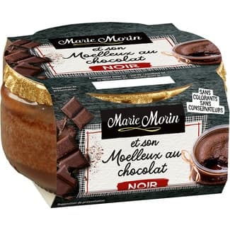 Volcán de Chocolate Negro Marie Morin