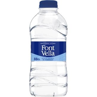 Agua Mineral Natural  Font Vella 33 CL