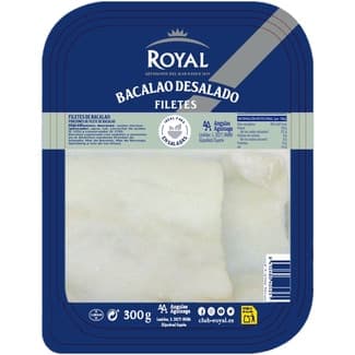 Filetes de Bacalao Desalado Royal
