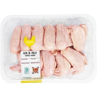 Alas Enteras de Pollo Formato Ahorro Peso Aproximado