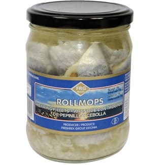 Arenque con Trocitos de Pepinillo y Cebolla FRG Foods