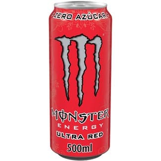Ultra Red Bebida Energética Sabor Arándanos con Taurina y Ginseng  Monster Energy 50 CL