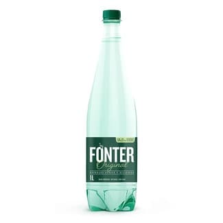 Agua Mineral Natural con Gas  Fonter 1 L
