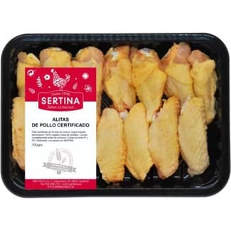 Alas de Pollo Certificado Peso Aproximado Sertina