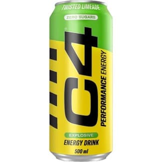 Twisted Limeade Bebida Energética Explosive Zero Azúcares  C4 500 ML