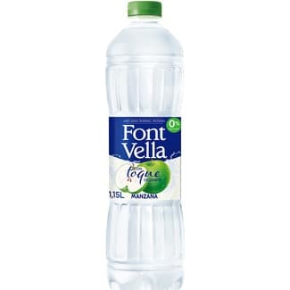 Agua Mineral Natural con Toque de Sabor Manzana sin Azúcar Font Vella