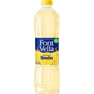 Agua Mineral Natural con Zumo de Limón Original Font Vella
