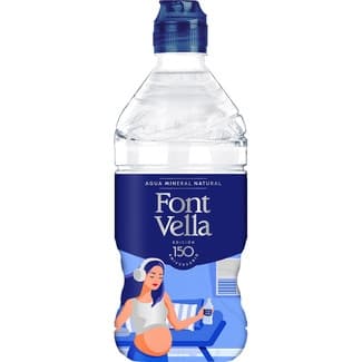 Agua Mineral Natural  Font Vella 75 CL