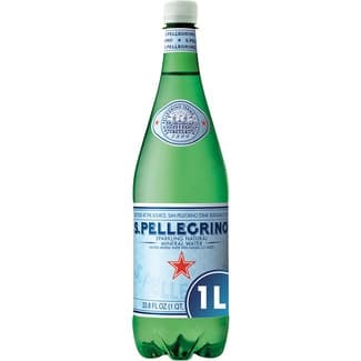 Agua Mineral Natural con Gas SAN Pellegrino