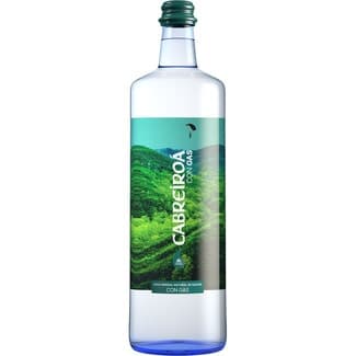 Agua Mineral Natural de Galicia con Gas (envase de Vidrio) Cabreiroa