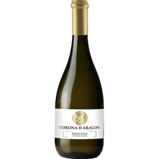 Vino Dulce Moscatel de Alejandría DO Cariñena  Corona de Aragon 75 CL
