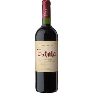 Vino Tinto Reserva DO la Mancha  Estola 75 CL