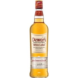 White Label Whisky Blend Escocés  Dewar's 70 CL