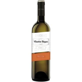 Vino Blanco Verdejo DO Rueda  Cuatro Rayas 75 CL