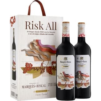 Vino Tinto Reserva Doca Rioja Edición Especial Risk All Caja 2 Marques de Riscal