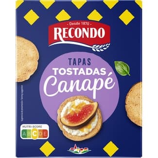 Tostadas para Canapé Tradicionales  Recondo 110 G