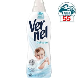 Suavizante Concentrado Delicado para Pieles Sensibles y Alérgicas Vernel