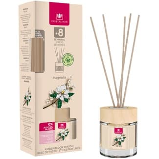 Ambientador Mikado Aroma Magnolia Cristalinas