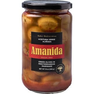 Aceituna Verde Aliñada Amanida