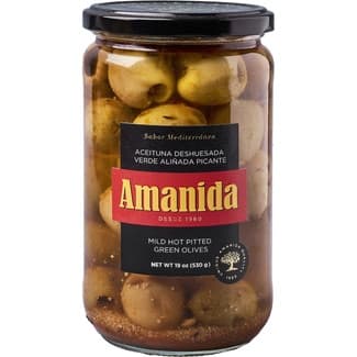 Aceituna Deshuesada Verde Picante Amanida