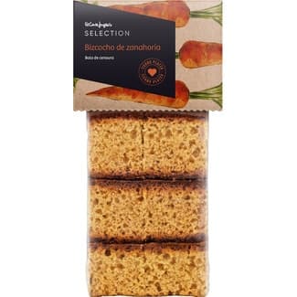Bizcocho de Zanahoria  el Corte Ingles Selection 350 G