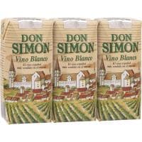 Vino Blanco DON Simon, Pack 3x187 Ml