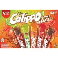 Helado Supermix Calippo, 5 Uds, Caja 525 G