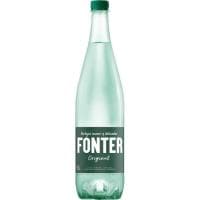 Agua Mineral con Gas Fonter, Botella 1 Litro