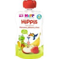 Bolsita de Manzana-plátano-fresa Hipp, Doypack 100 G