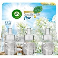 Ambientador Eléctrico Flor AIR Wick, Recambio 3 Uds
