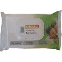 Toallita para Higiene Anal Amoseli, Paquete 60 Uds.