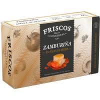 Zamburiñas en Salsa Vieira Friscos, Lata 111 G