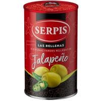 Aceituna Rellena de Jalapeño Serpis, Lata 130 G