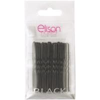 36 Horquillas Clásicas Negras Elison, Pack 1 Ud