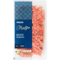 Salchichón Extra Colocado a Mano Eroski Maestro, Bandeja 100 G
