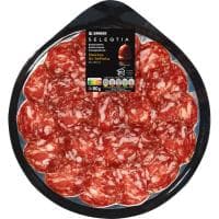 Salchichón Bellota Ibérico Extra Eroski Seleqtia, sobre 80 G