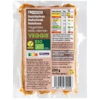 Salchicha Veggie Alemana Eroski, sobre 200 G
