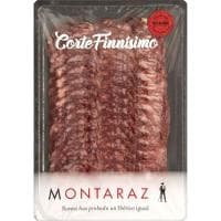 Salchichón Ibérico Finísimas Montaraz, sobre 80 G