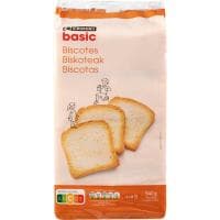 Biscote Tradicional Eroski Basic, 72 Rebanadas, Paquete 540 G