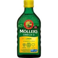 Aceite de Hígado de Bacalao Mollers, Botella 250 Ml