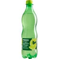 Agua Mineral Natural con Gas y Limón Eroski, Botella 50 Cl
